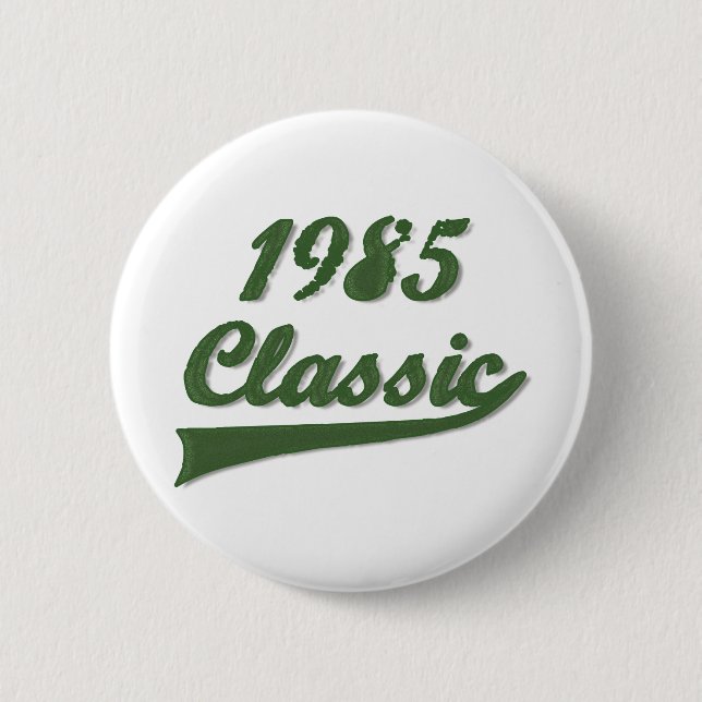 Macaron Rond 5 Cm Classique 1985 (Devant)