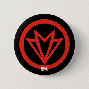 Macaron Rond 5 Cm Classiques Avengers   Icône de Falcon