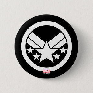 Macaron Rond 5 Cm Classiques Avengers   Icône de War Machine