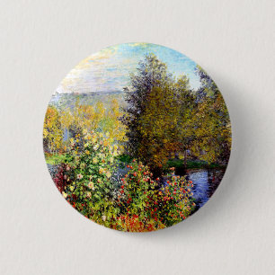Macaron Rond 5 Cm Claude Monet A