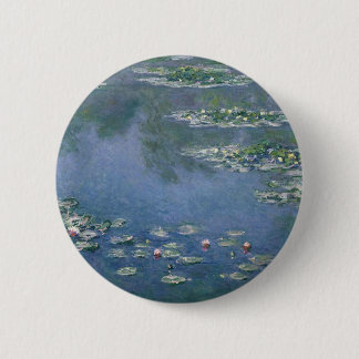 Macaron Rond 5 Cm Claude Monet - nénuphars - Ryerson 1906