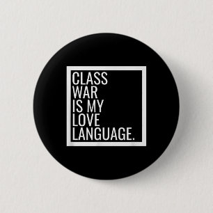 Macaron Rond 5 Cm CLÉ DE GUERRE DE Dsa DE GAUCHE MARXiste Démocratiq