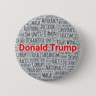 Macaron Rond 5 Cm Cloud anti-Trump