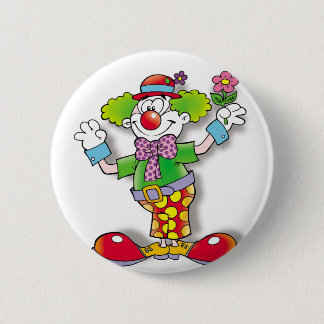 Macaron Rond 5 Cm Clown