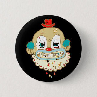 Macaron Rond 5 Cm Clown déplaisant