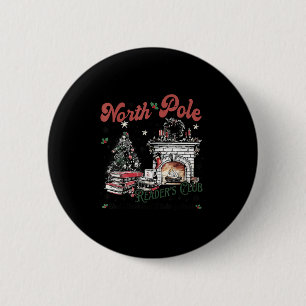 Macaron Rond 5 Cm Club de lecture de North Le Amoureux des livres Bi