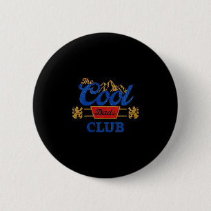 Macaron Rond 5 Cm Club des papas cool vintage drôle de papa fête des
