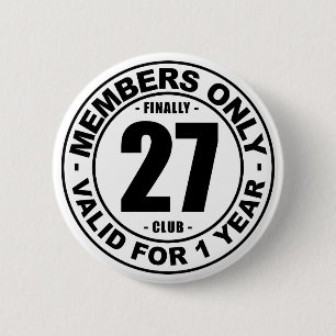 Macaron Rond 5 Cm Club enfin 27