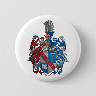 Macaron Rond 5 Cm Coat of Arms of the Ludwig Von Mises Family