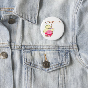 Macaron Rond 5 Cm Cochon De Cochon De Coin En Dessin De Cartoon Avec