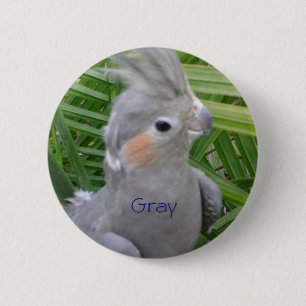 Macaron Rond 5 Cm Cockatiel