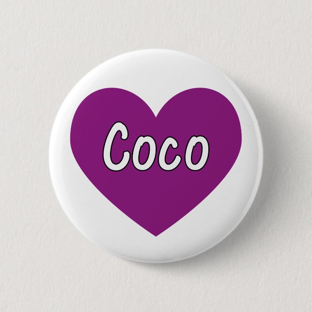 Macaron Rond 5 Cm Cocos (Devant)