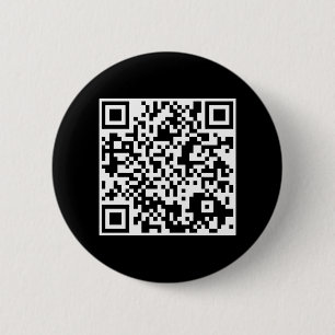 Macaron Rond 5 Cm code personnalisable de QR