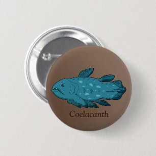 Macaron Rond 5 Cm Coelacanthe