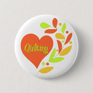 Macaron Rond 5 Cm Coeur piquant