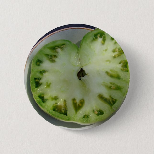 Macaron Rond 5 Cm Coeurs de tomates (Devant)