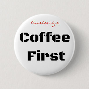Macaron Rond 5 Cm Coffee First Thunder_Cove