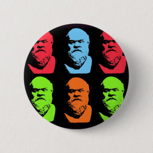 Macaron Rond 5 Cm Collage de Socrates