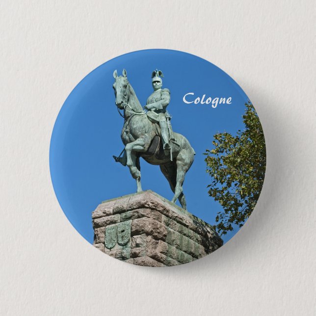 Macaron Rond 5 Cm Cologne (Devant)
