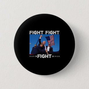 Macaron Rond 5 Cm Combat Combat Combat Trump Votez Trump 