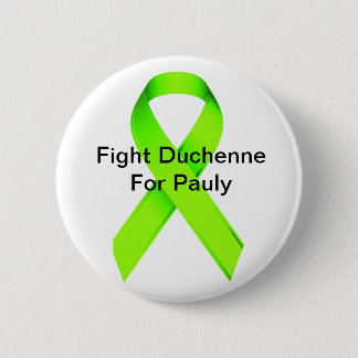 Macaron Rond 5 Cm Combat Duchenne pour le bouton de collecteur de