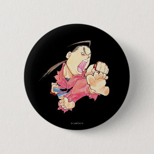 Macaron Rond 5 Cm Combattant superbe II Turbo Dan 2 de puzzle
