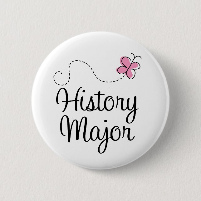 Macaron Rond 5 Cm Commandant mignon cadeau d'histoire (Devant)