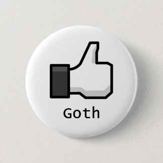 Macaron Rond 5 Cm Comme Goth