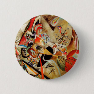 Macaron Rond 5 Cm Composition de Kandinsky