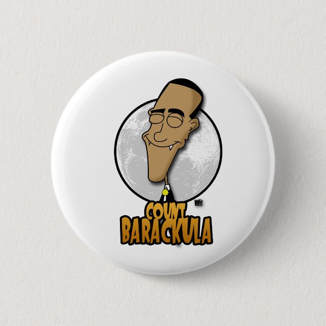 Macaron Rond 5 Cm Compte Barackula (Devant)