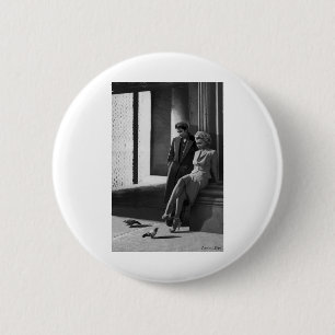 Macaron Rond 5 Cm CON19BWD1 Oiseaux d'un Feather.tif