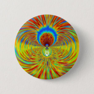 Macaron Rond 5 Cm Concepteur de graphisme Fire