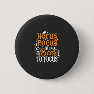 Macaron Rond 5 Cm Conception de bière Hocus Pocus Halloween_1