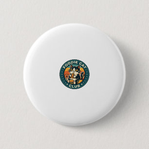Macaron Rond 5 Cm Conception de chat de nourriture Chaton mignon - C