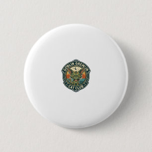 Macaron Rond 5 Cm Conception de chat mignon de gobelin lutin - Gobel