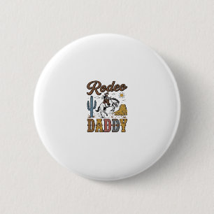 Macaron Rond 5 Cm Conception de chemise de cow-boy western vintage R