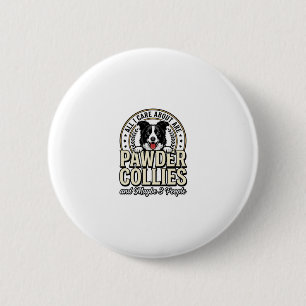 Macaron Rond 5 Cm Conception de chemise drôle pour amateur de chien