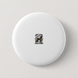 Macaron Rond 5 Cm Conception de chemise pour maman de chien vintage