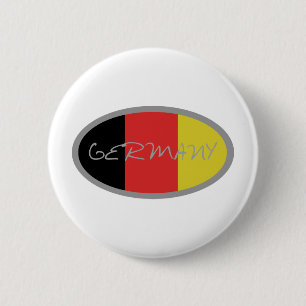 Macaron Rond 5 Cm Conception de drapeau de l'Allemagne !