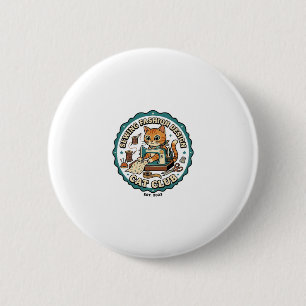 Macaron Rond 5 Cm Conception de mode de couture Chat Cadeau pour ama