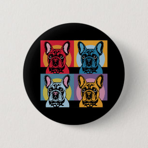 Macaron Rond 5 Cm Conception de Pop pour Chien à Chien à Chien