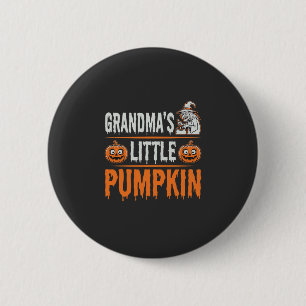 Macaron Rond 5 Cm Conception de sorcière d'Halloween de petite citro