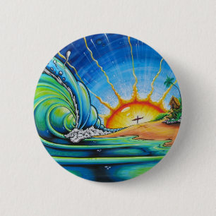 Macaron Rond 5 Cm Conception de surfer