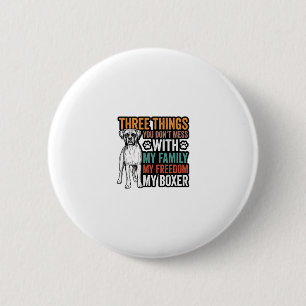 Macaron Rond 5 Cm Conception de t-shirt vintage de liberté de famill