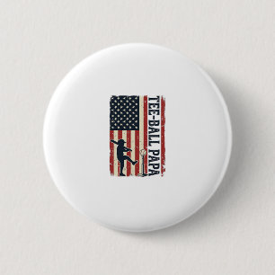 Macaron Rond 5 Cm Conception de t-shirt vintage drapeau américain Te