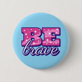 Macaron Rond 5 Cm Conception de texte sois courageux