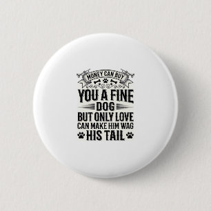Macaron Rond 5 Cm Conception de typographie de citation d'amant de c