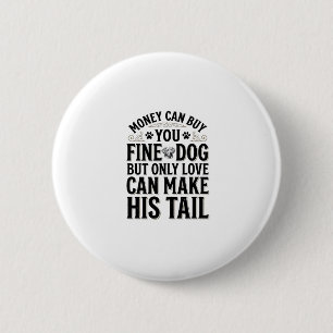 Macaron Rond 5 Cm Conception de typographie de citation d'amour de c