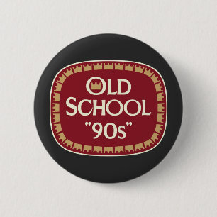 Macaron Rond 5 Cm Conception d'étiquette de malt liquor Old School 9