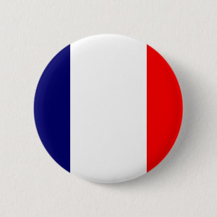 Macaron Rond 5 Cm Conception française de drapeau - OUI !